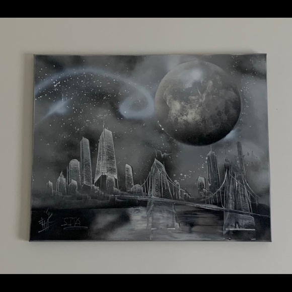 Painting Uniqueone of a kind by famous Artist NY